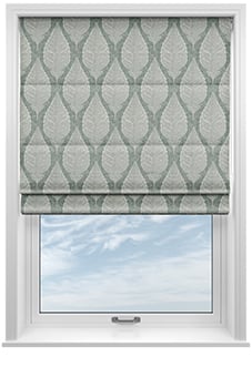 Treasure, Chrome - Twist&Fit Roman Blind